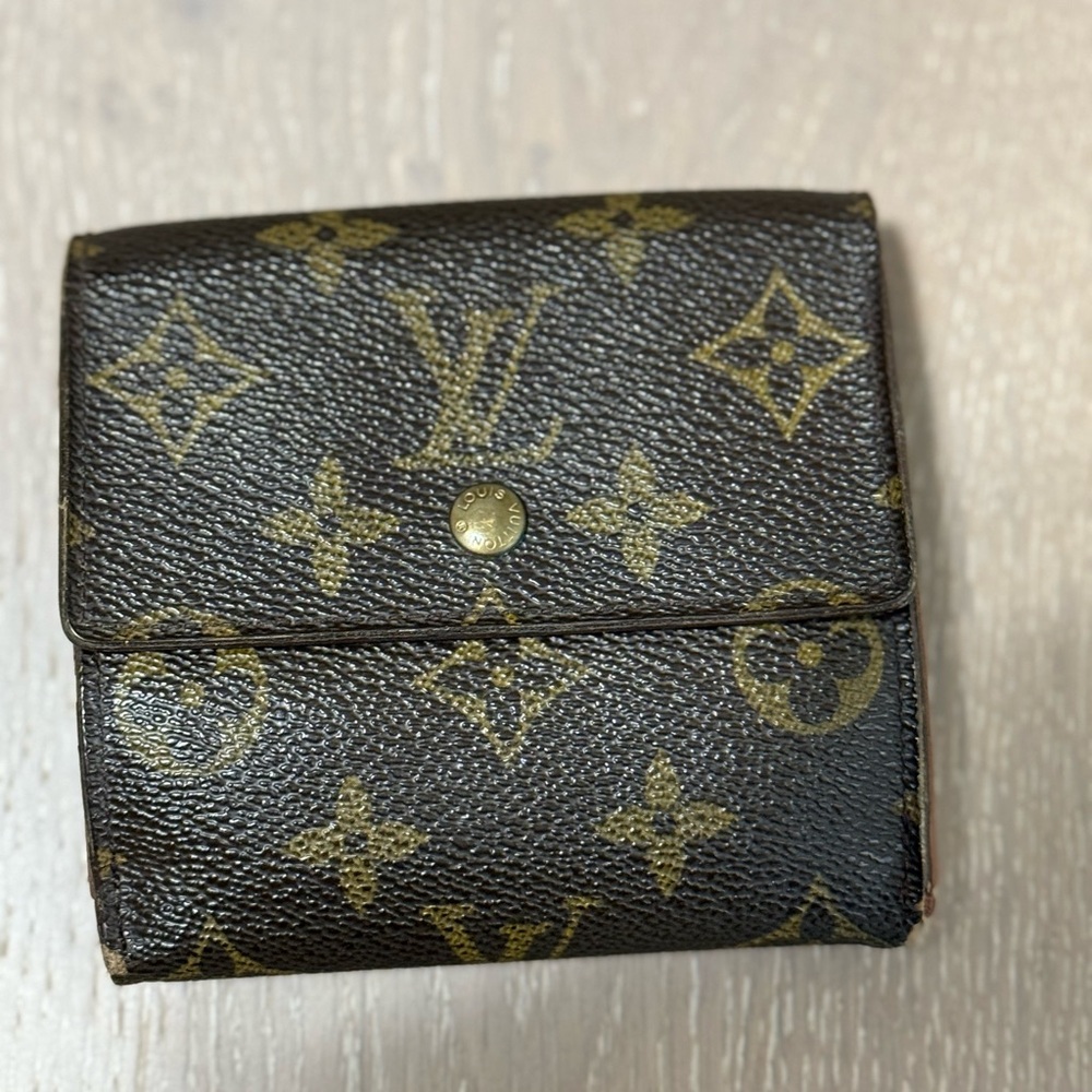 Vintage Louis Vuitton Brown Monogram Wallet